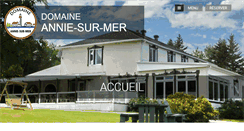 Desktop Screenshot of domaineanniesurmer.com